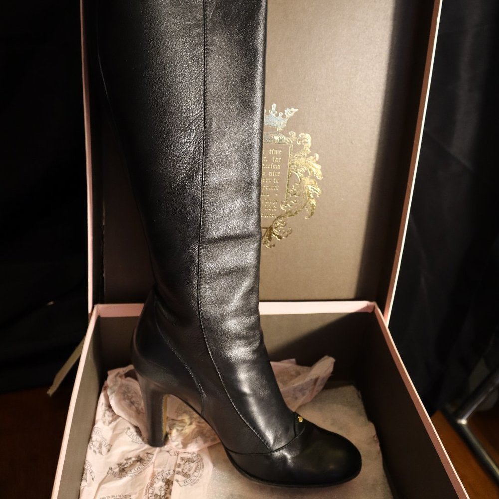 Juicy Couture leather boots